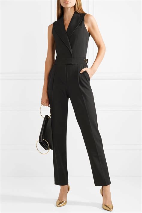 michael kors black and white jumper|Michael Kors sleeveless jumpsuit.